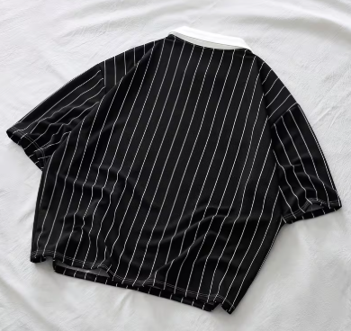 Striped Pink Polo